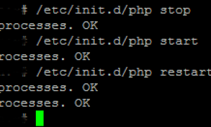 Linux下php5.4启动脚本